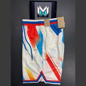 Nike Dri Fit DNA Basketball Shorts Men’s Sizes DH1471-133 White Multicolor